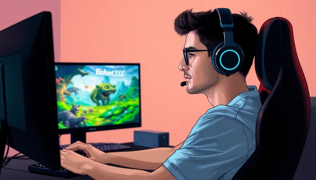 how to be good at biohunt2000 game pc